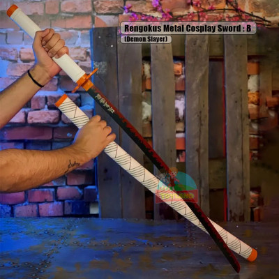 Rengokus Metal Cosplay Sword : B(Demon Slayer)